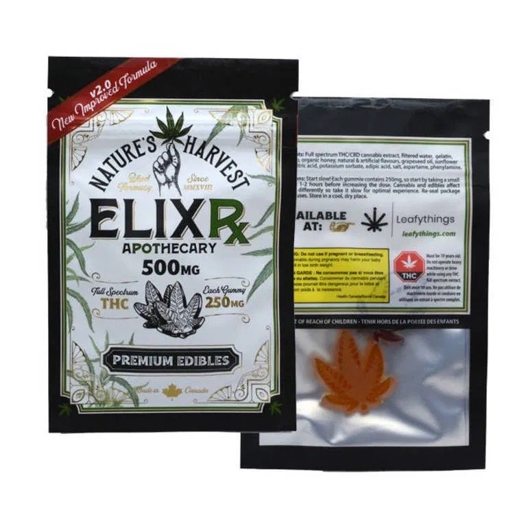 NATURE’S HARVEST ~ Leaf 500mg / 2 pack ( very strong ) -15$/bag