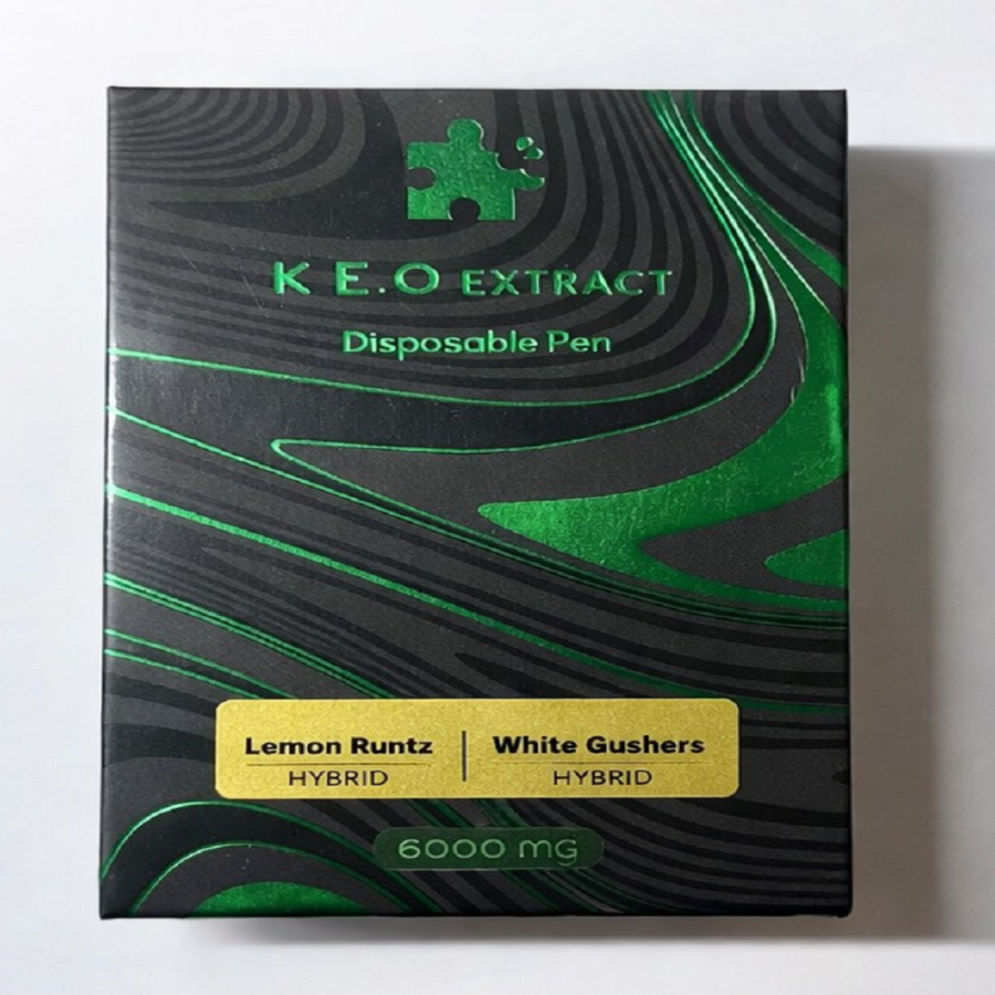 KEO Vape Pen - Dual Chamber Disposable Vapes = 6 Grams